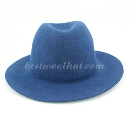 embroidery woo felt hat
