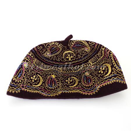 embroidered Muslim hat