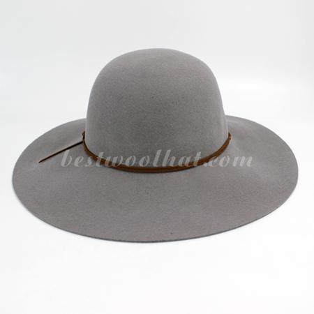 floppy wool felt hat