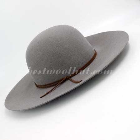 floppy wool felt hat