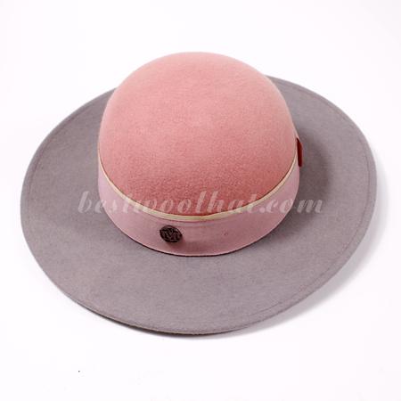 splice fedora wool hat