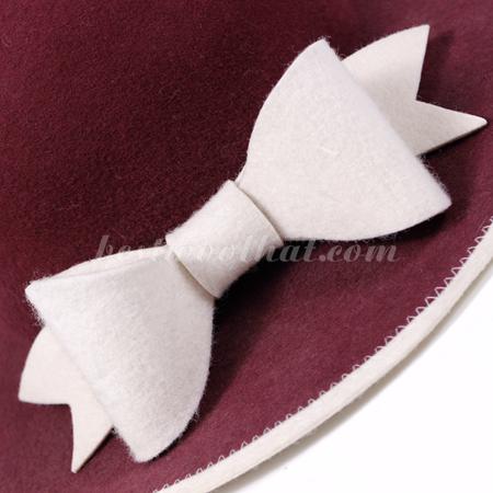 floppy wool felt hat
