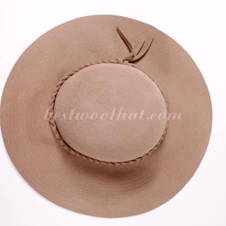 floppy wool felt hat