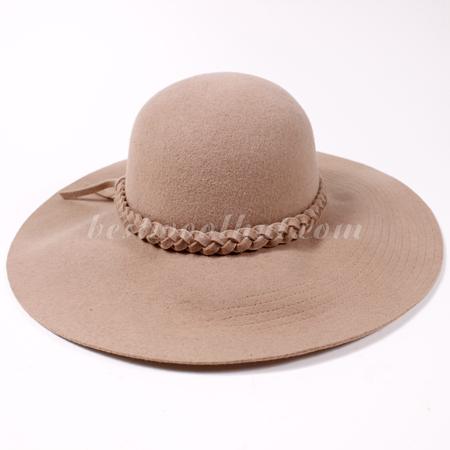 floppy wool felt hat