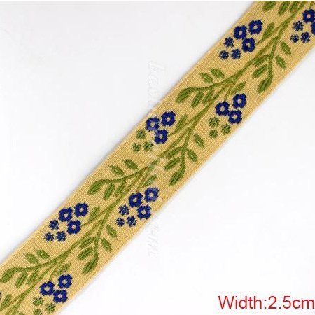 embroidered ribbon