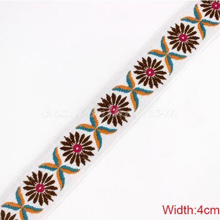 embroidered ribbon