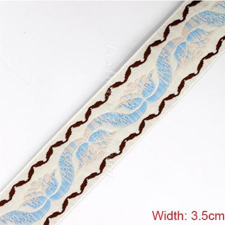 embroidered ribbon