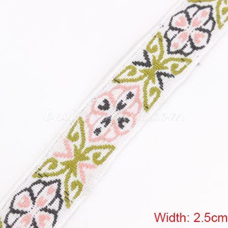 embroidered ribbon