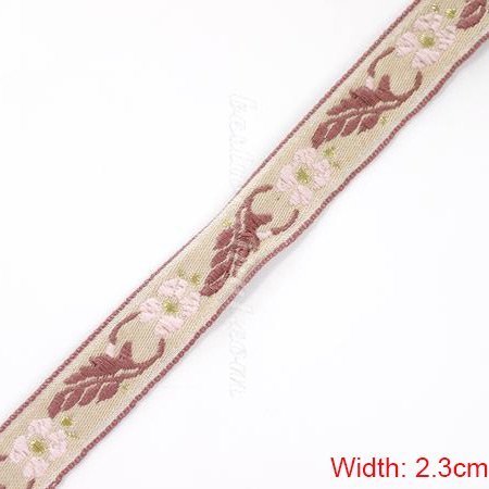 embroidered ribbon
