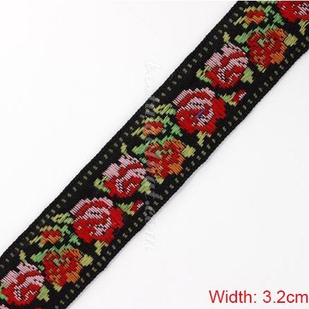embroidered ribbon
