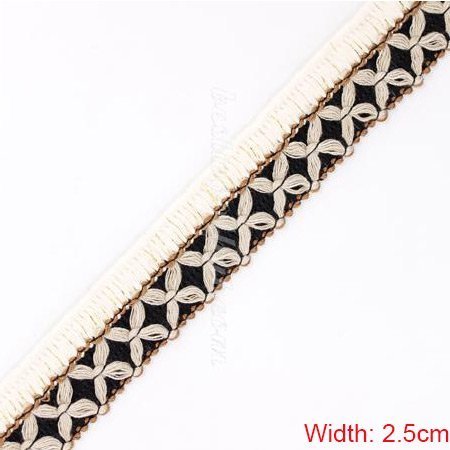 embroidered ribbon
