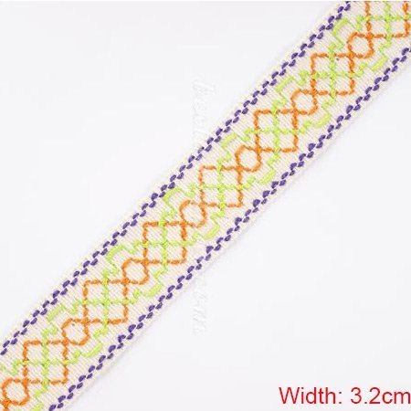 embroidered ribbon