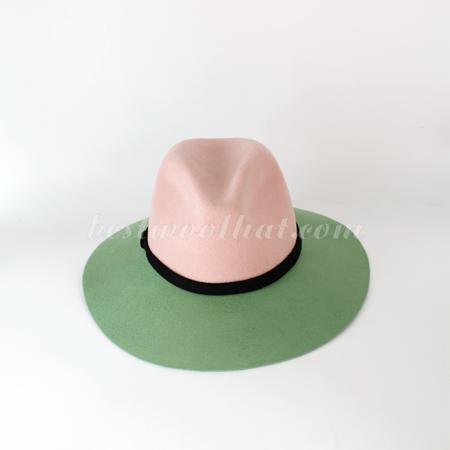 splice fedora wool hat