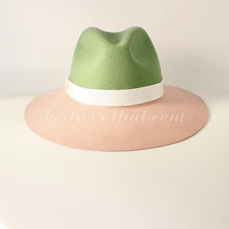 splice fedora wool hat