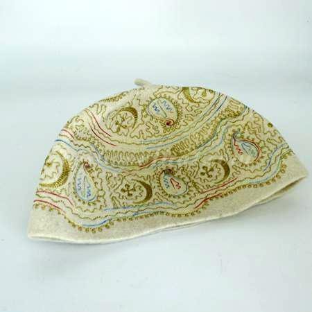 embroidered Muslim hat