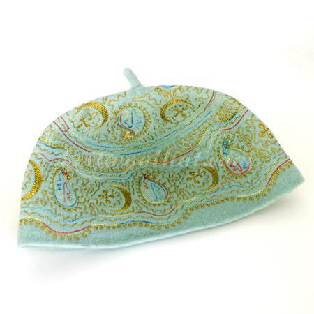 embroidered Muslim hat