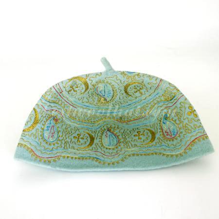 embroidered Muslim hat