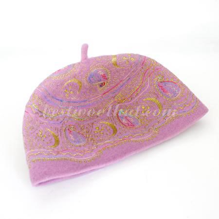 embroidered Muslim hat