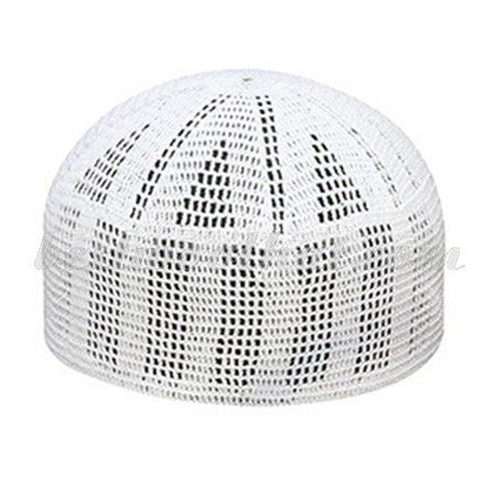 crochet Muslim cap