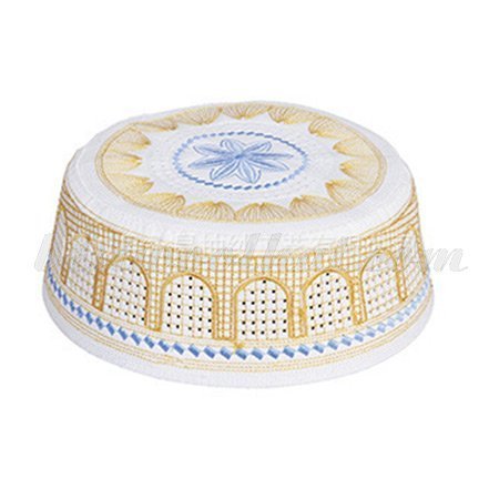 embroidered Muslim hat