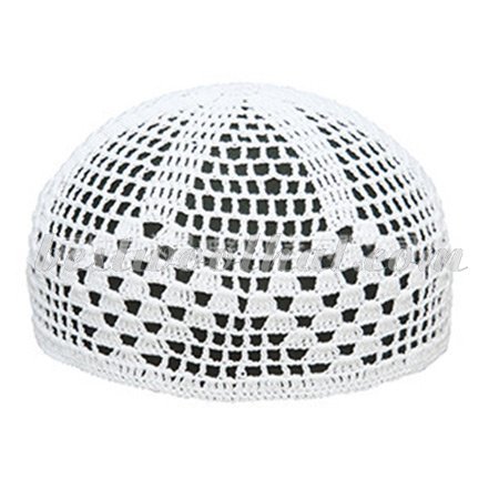 crochet Muslim cap