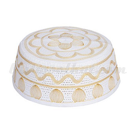 embroidered Muslim hat