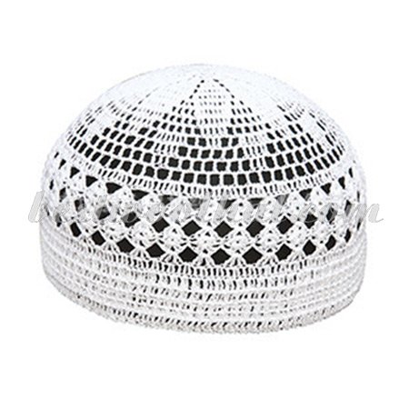 crochet Muslim cap