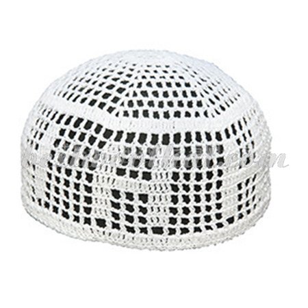 crochet Muslim cap